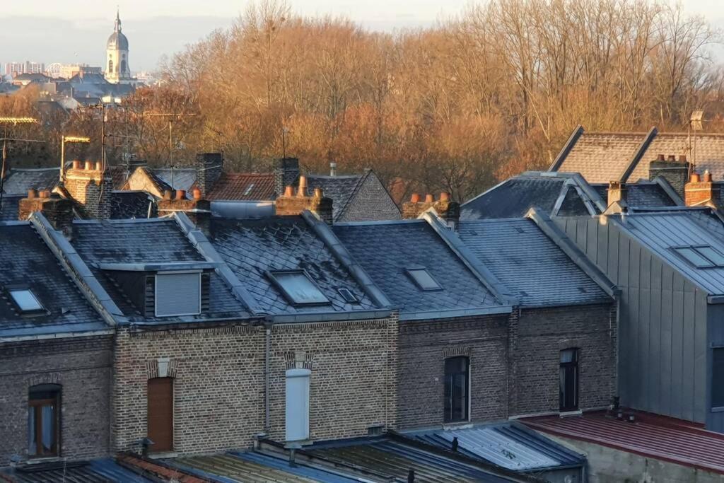 Maison Famille-Confort-Terrasse Jardin-Vue Cathedrale Amiens Luaran gambar